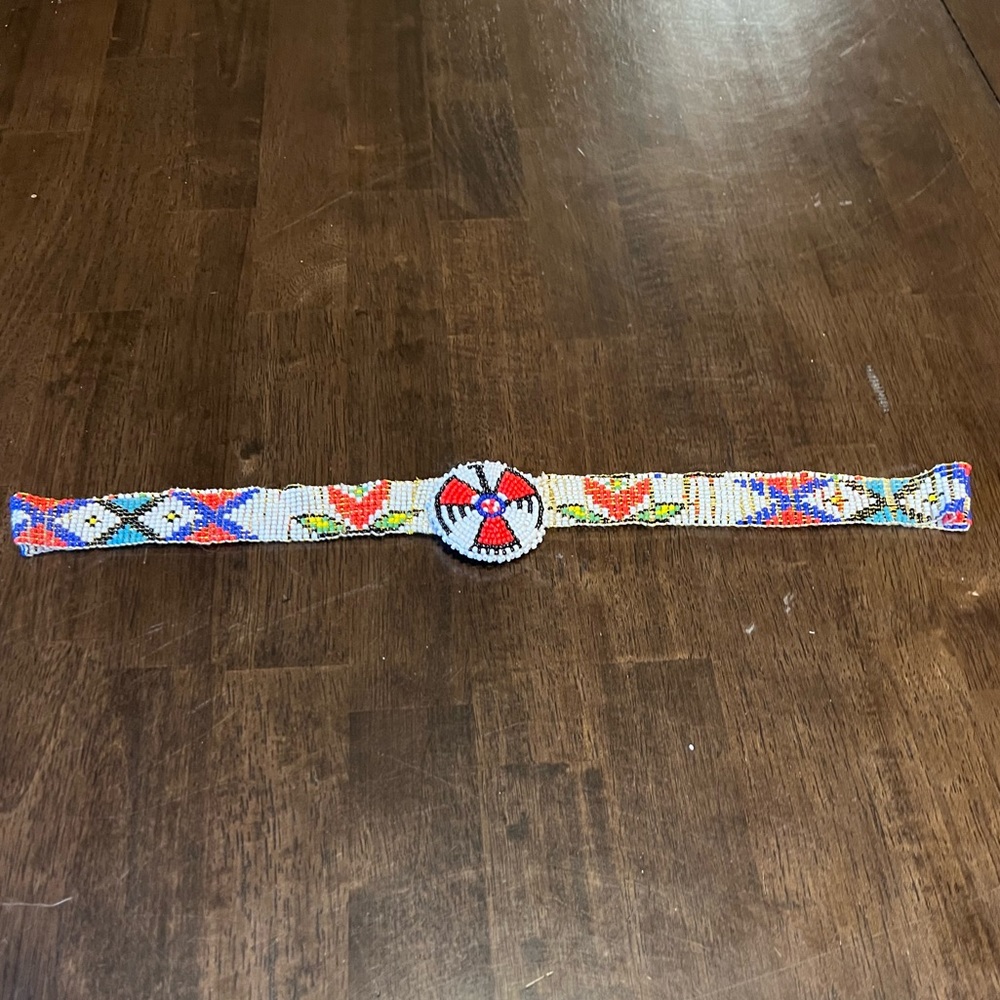 Vintage native American or aztec belt